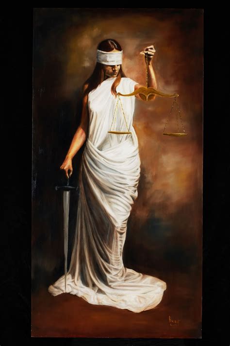 Paintings Of Lady Justice