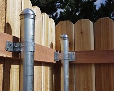 Garden And Patio Slotted Concrete Fence Post Extender Fencing Post Sleeve