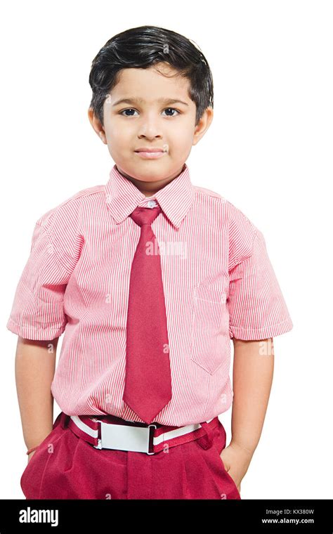 Portrait Of Little Boy Standing In Hi Res Stock Photography And Images