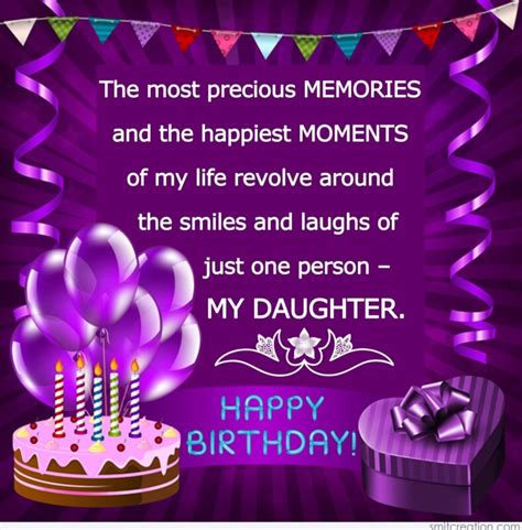 Birthday Wishes For Daughter Pictures And Graphics