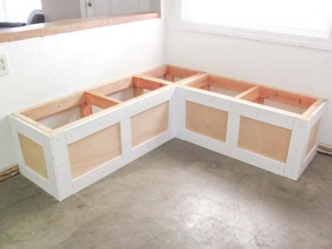 How to build banquette bench booth seating in your kitchen. How to Build a Banquette Seat With Built-in Storage in ...