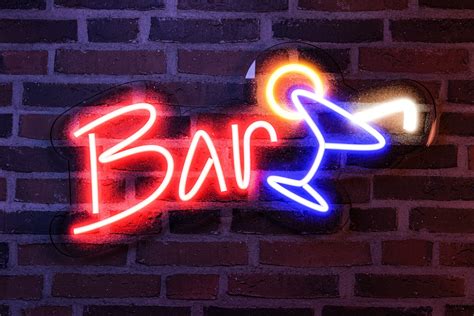 Custom Neon Led Bar Signs A Huge Extent Blogging Photo Exhibition