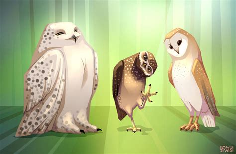 Owls By Reystleen On Deviantart
