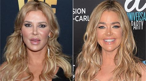 Rhobhs Brandi Glanville Seemingly Kisses Denise Richards In Photo Life And Style