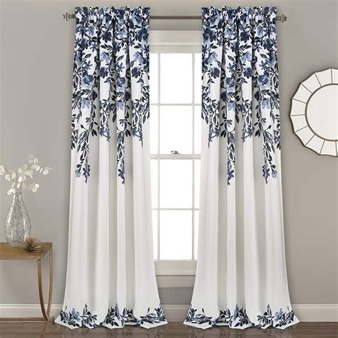 Buy Lush Decor Tanisha Curtains Room Darkening Floral Vine Print