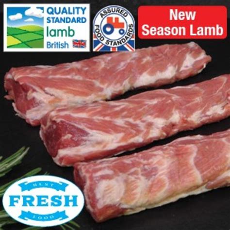 Buy Uk Fresh Halal Lamb Neck Fillet 3 6 Packs Box Approx 18kg