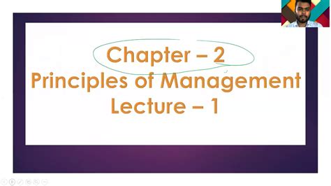 Lec 7 Bst Chapter 2 Principles Of Management Meaning And Characteristics Class 12