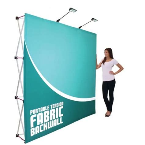 10x10 Wall Aluminum Frame Advertising Booth Magnetic Trade Show