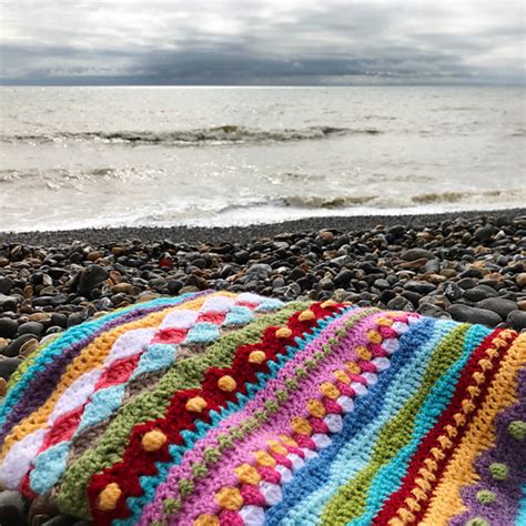 Ravelry Seaside Stash Busting Blanket Pattern By Eleonora Tully