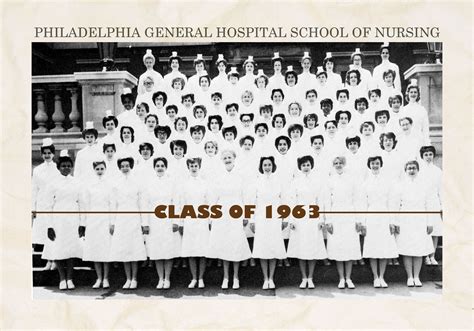 Pgh Graduating Class Of 1963 Image Courtesy Of The Barbara Bates