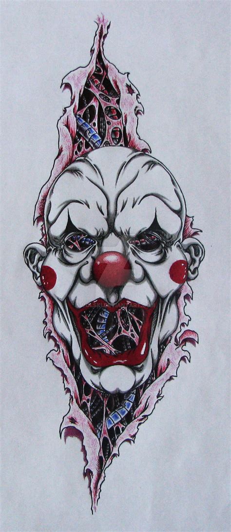 Clown Tattoo Design By Volski On Deviantart