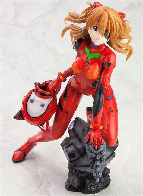 Asuka Langley Shikinami Plug Suit Ver Pvc Figure At Mighty Ape