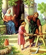 St Joseph The Carpenter Painting at PaintingValley.com | Explore ...
