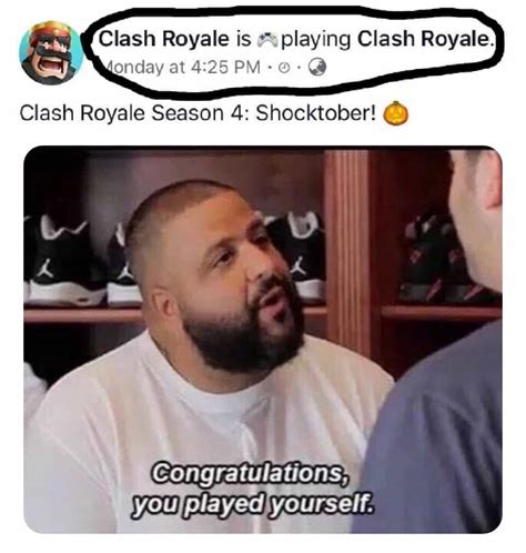 Your meme was successfully uploaded and it is now in moderation. Hmmm yes : ClashRoyale