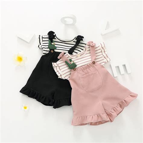 Fashion Kids Clothes Baby Girls Clothing Sets Toddler Kids Girls