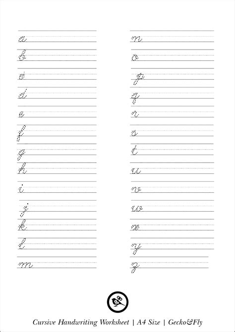 Free Handwriting Printables Printable Templates