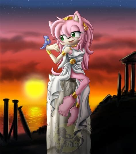 Amy Rose Amelia Rose Sonic Fan Characters Video Game Characters
