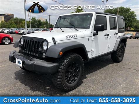 Used 2015 Jeep Wrangler 4wd 4dr Willys Wheeler For Sale In Amarillo Tx