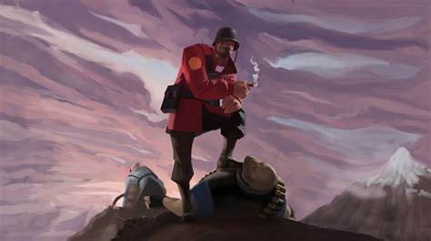 Free Download Tf2 Soldier Team Fortress 2 1920x1080 Wallpaper High