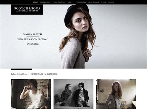 50 Of The Fiercest Fashion Websites Fashion Website Web Design