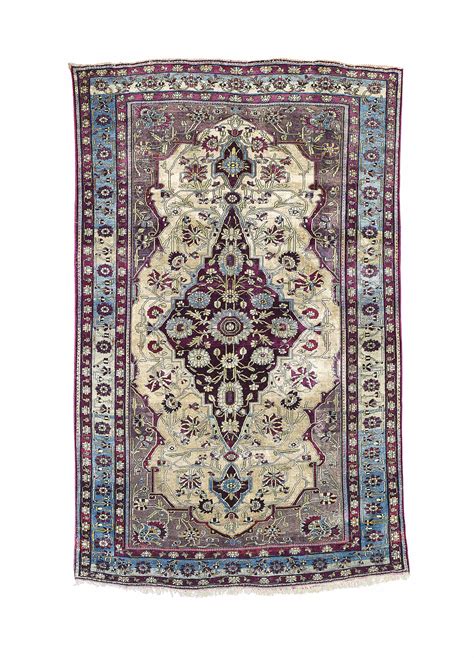 a silk kashan mohtasham rug central persia late 19th century christie s