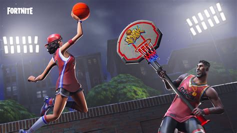 Triple Threat And Jumpshot Are Rare Fortnite Skin Depicting Basketball