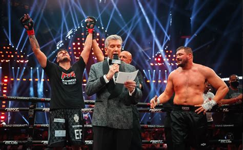kubrat pulev smashes frank mir gets round one stoppage at first triller triad event ny fights