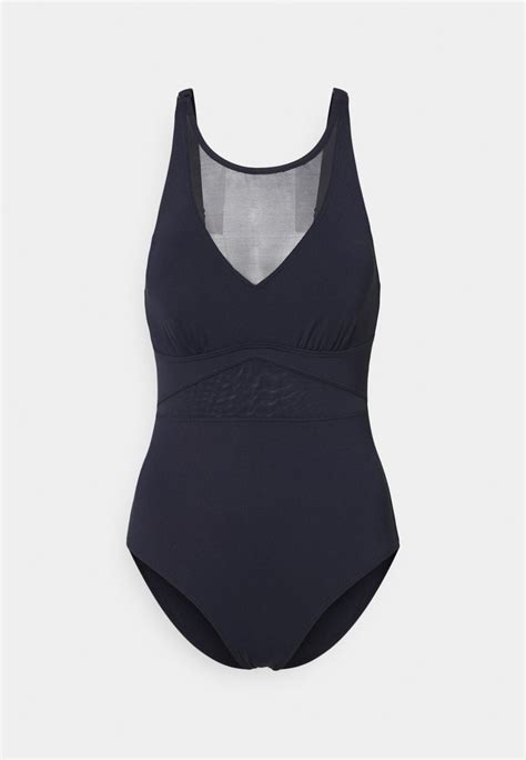 Esprit Mia Beach Swims Swimsuit Navydark Blue Zalandode