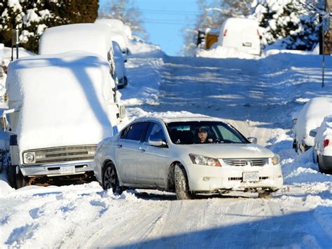 Crashes Soar On Snowy Roads In Metro Vancouver Vancouver Sun