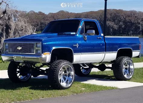 1985 Chevrolet K10 Pickup With 24x14 73 American Force Octane Ss And