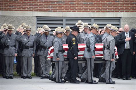 Thousands Attend The Funeral Of Trooper Joel Davis Wrvo Public Media