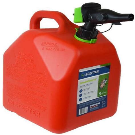 Scepter 5 Gallon Smartcontrol Gas Can Fr1g501 Red For Sale Online Ebay