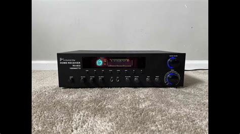 Technical Pro RX B Home Stereo Audio AM FM Receiver YouTube