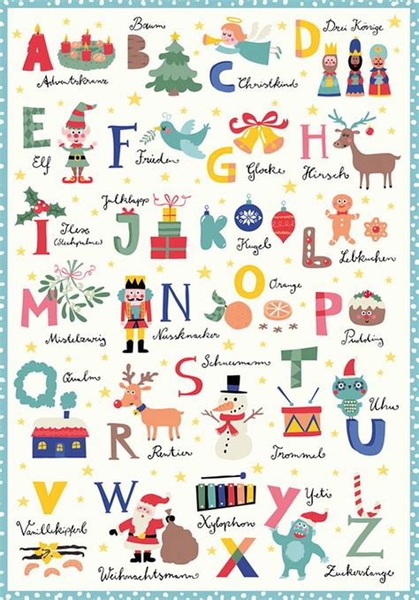The abc language services provide trusted news, analysis, features and multimedia content to people in australia and internationally. Poster mit Weihnachts-ABC im Kinderpostershop und ...