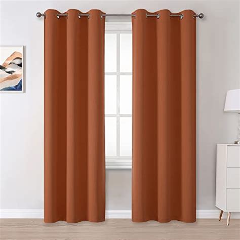 Best Burnt Orange Curtain Panels To Spruce Up Your Home