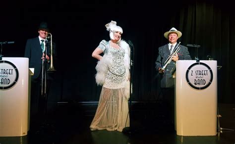 Z Street Speakeasy Band Plays Vintage 20s 30s 40s Swing Gatsby Speakeasy And Transitions