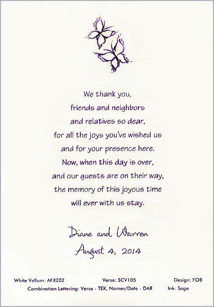 I love you so much for that, i appreciate it all. thank you note quinceanera | Wedding Scrolls | Invitation ...
