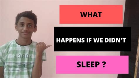 What Happens If We Didnt Sleep Youtube