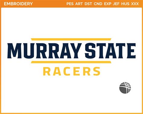 Murray State Racers Wordmark Logo 2014 College Sports Embroidery
