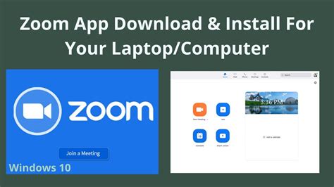 How To Download And Install Zoom Meeting App For Laptopcomputer