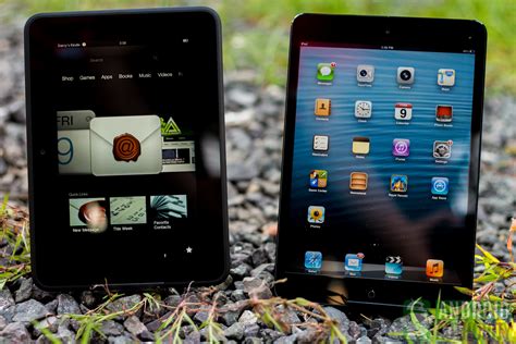 Apple Ipad Mini Vs Amazon Kindle Fire Hd