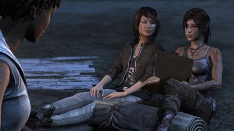 Tomb Raider 2013 Lara Croftsamantha Nishimura And Joslin Reyes