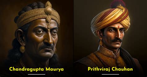 AI Generated Pictures Of Historical Indian Rulers