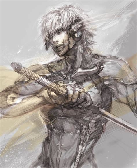 Metal Gear Raiden Art