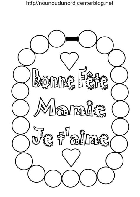 Coloriage Fete Des Grands Meres Best Fªte Des Grands Mres Mamies Coloriage Poeme Gommettes