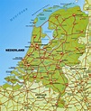 Lista 90+ Foto Mapa De Holanda Con Ciudades Lleno