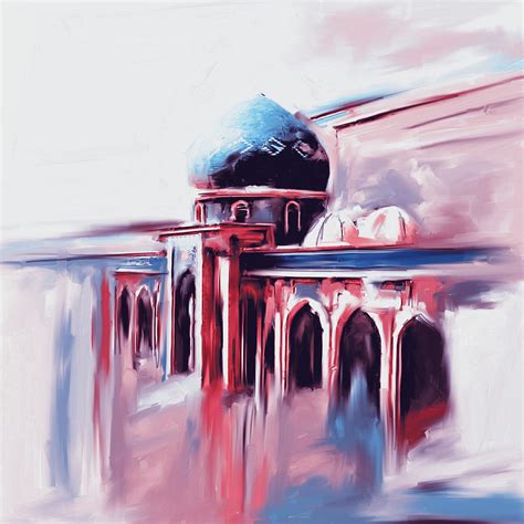 Painting 749 3 Jalil Khayat Mosque Painting By Mawra Tahreem Pixels