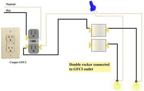 An illuminated rocker switch is like a spst toggle switch with an extra terminal which allows the light to work. 110 Ac Lighted Rocker Switch Wiring Diagram Hot Neutral Load