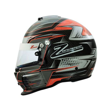 Zamp Rz 44ce Graphic Carbon Fiber Sa2015 Helmet