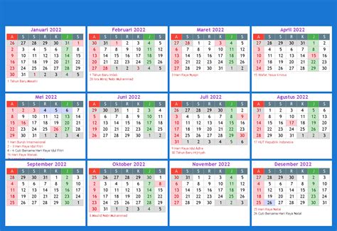 Kalender 2022 Nederlands